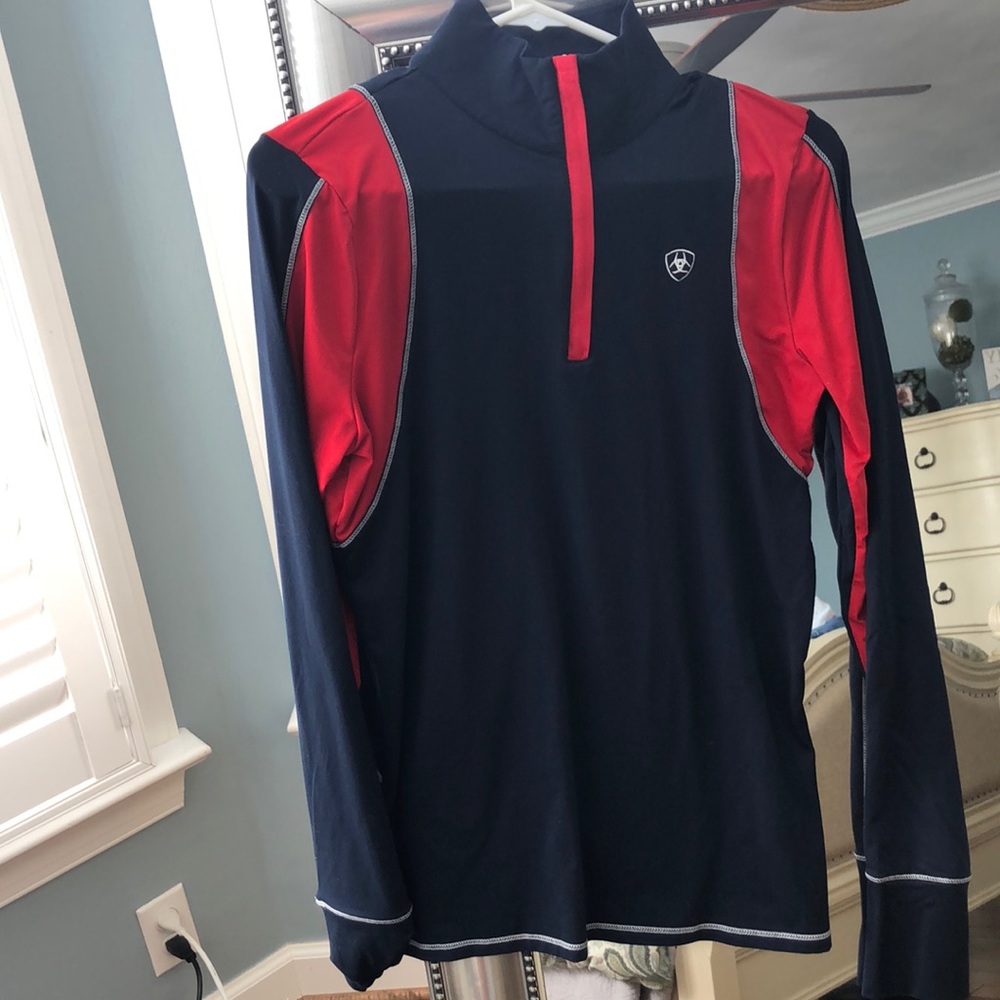 Riding pullover